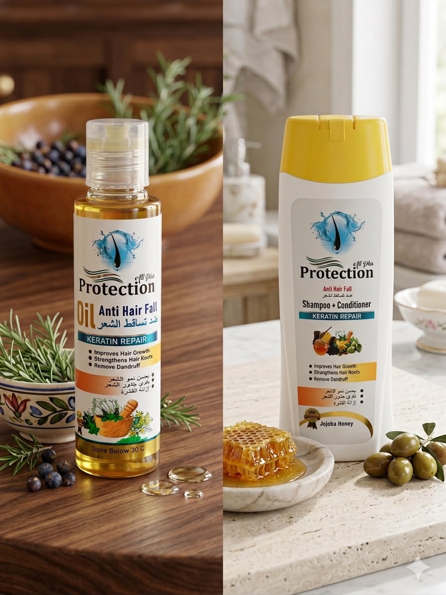 PROTECTION 2 SHAMPOO+ 1 OIL