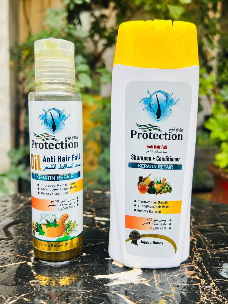 PROTECTION SHAMPOO+HAIR OIL